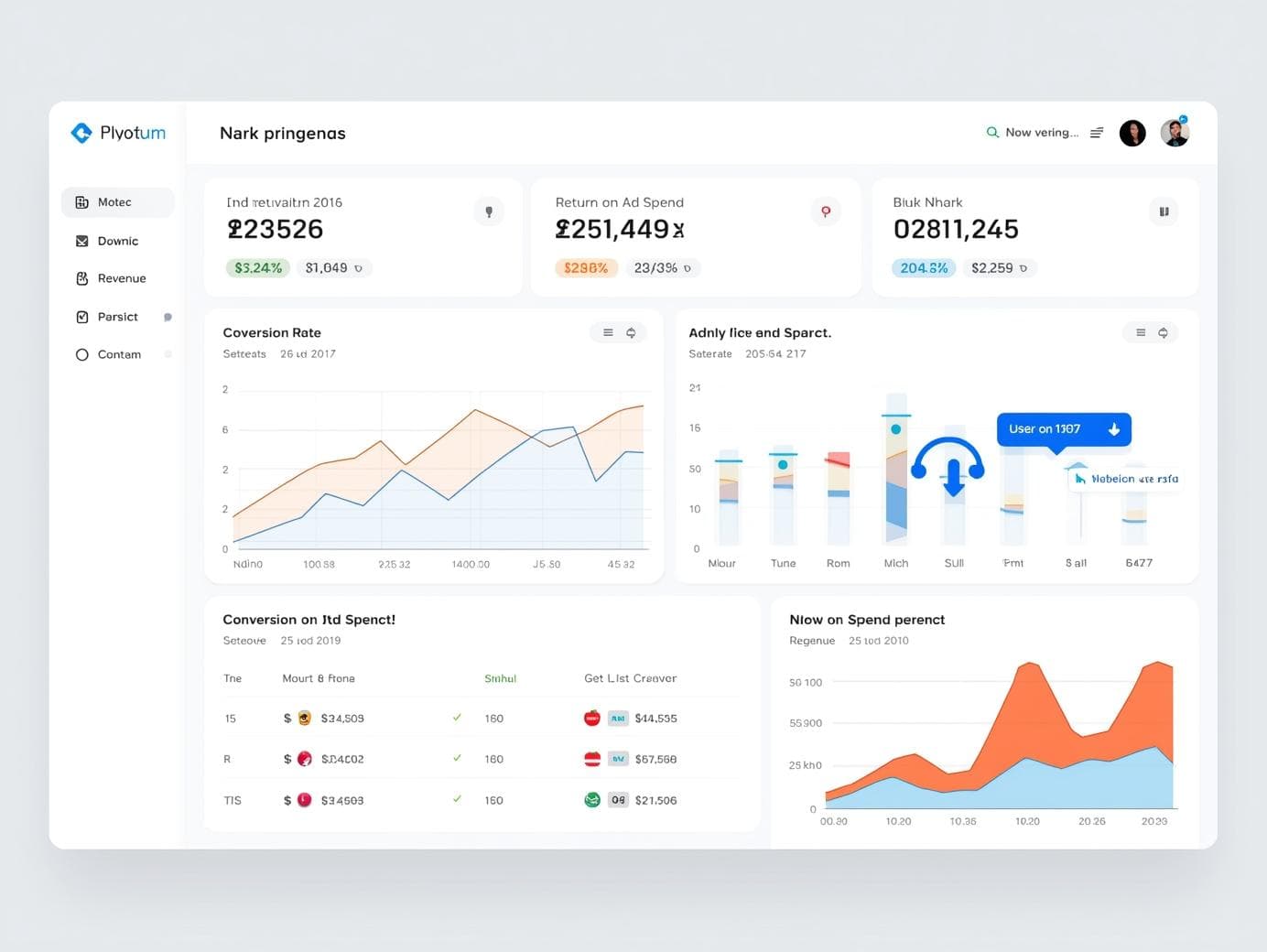 Dashboard and reporting visual