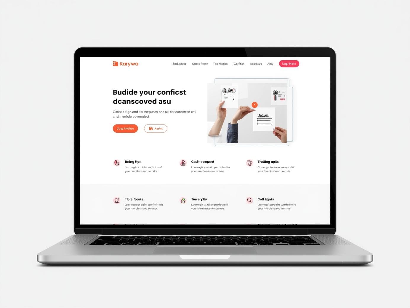 Landing page strategy visual