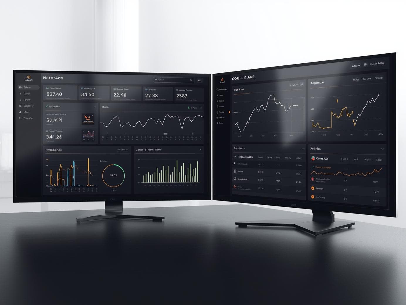 Performance marketing hero visual